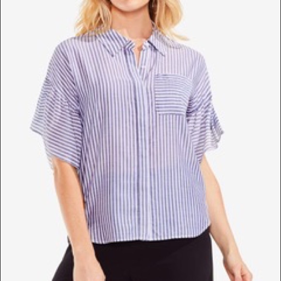 Vince Camuto Tops - HOST PICK! 🛍💕 {Vince Camuto} Buttoned Blouse